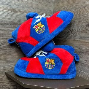 Fc Barcelona slippers blue red